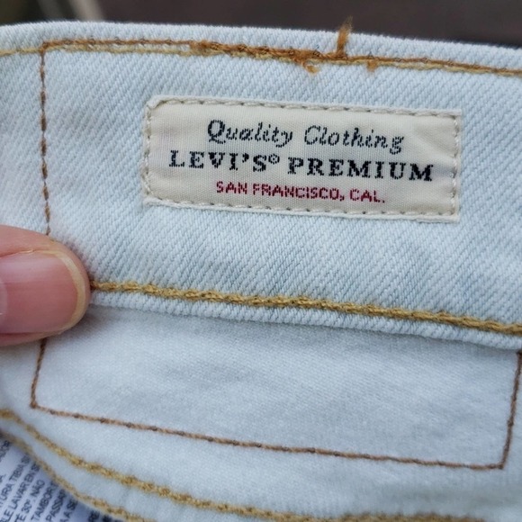 LEVI'S 511 Premium SLIM Shorts Men's 38 NEW - Picture 13 of 13